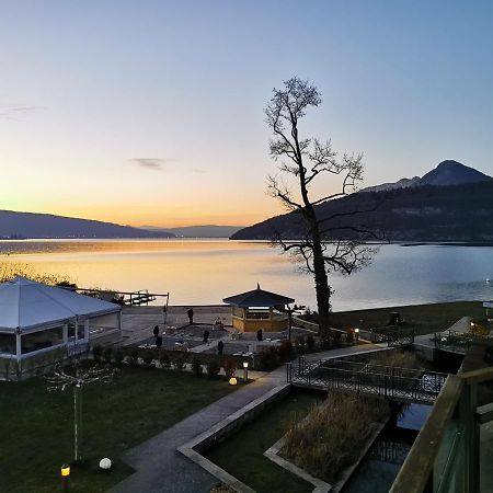 Lac Annecy Plage Privee, Duplex Baie Des Voiles Duingt Luaran gambar