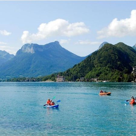 Lac Annecy Plage Privee, Duplex Baie Des Voiles Duingt Luaran gambar