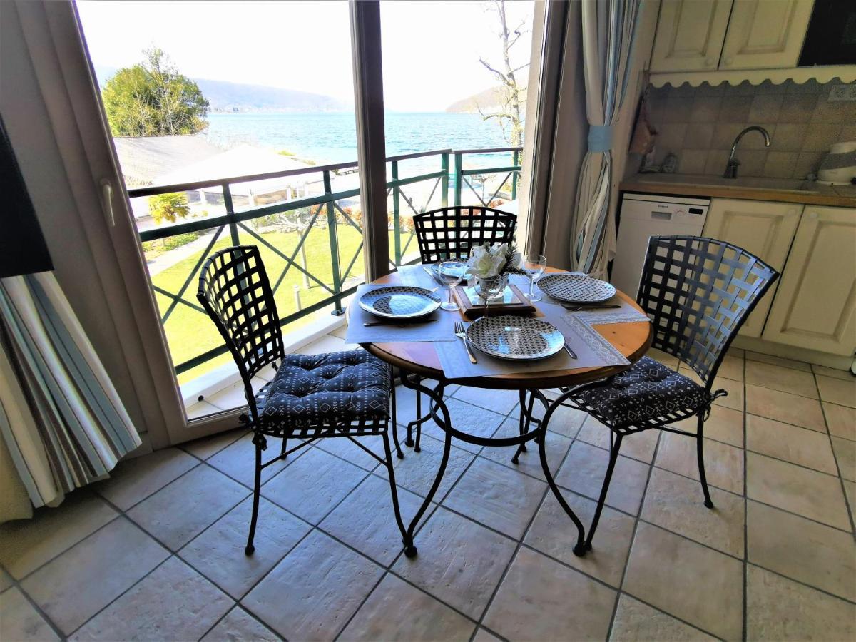Lac Annecy Plage Privee, Duplex Baie Des Voiles Duingt Luaran gambar