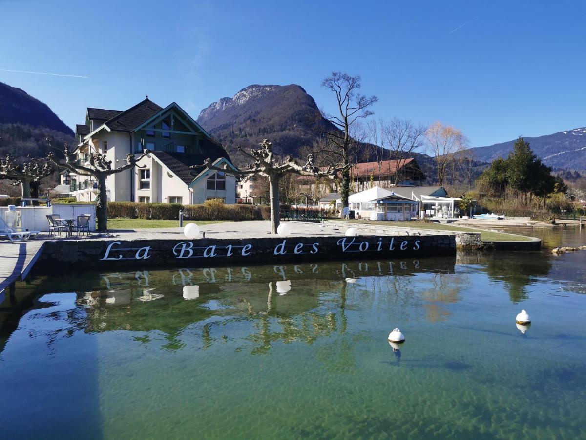 Lac Annecy Plage Privee, Duplex Baie Des Voiles Duingt Luaran gambar