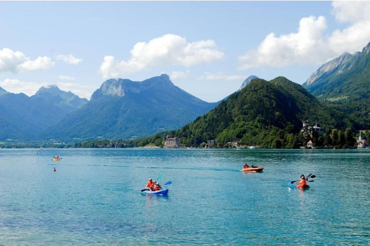 Lac Annecy Plage Privee, Duplex Baie Des Voiles Duingt Luaran gambar