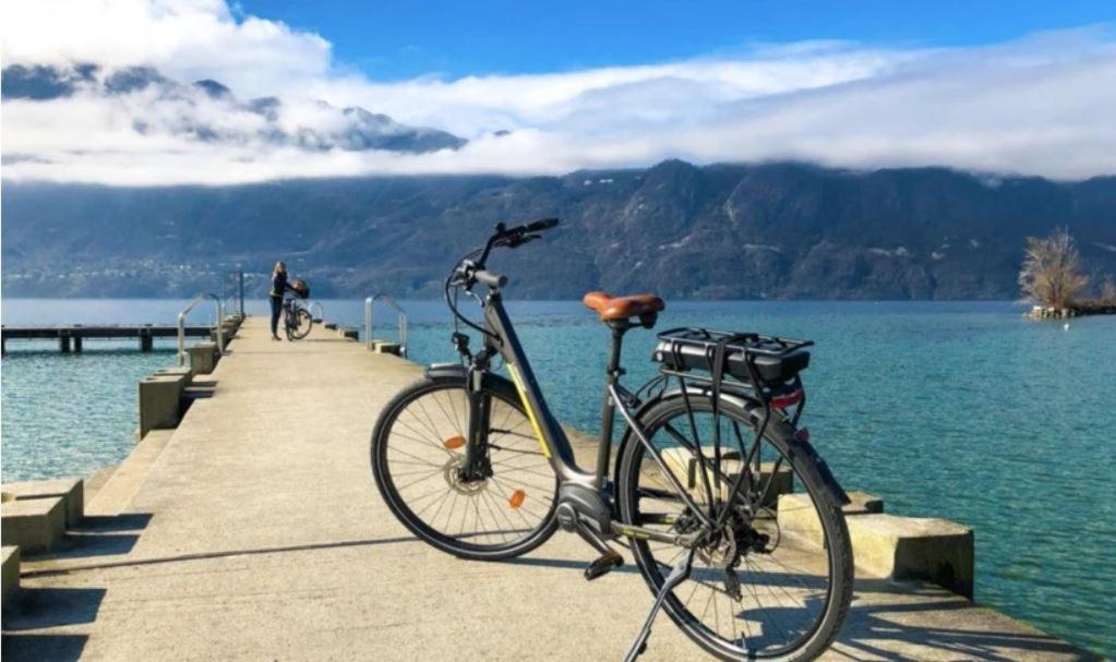 Lac Annecy Plage Privee, Duplex Baie Des Voiles Duingt Luaran gambar
