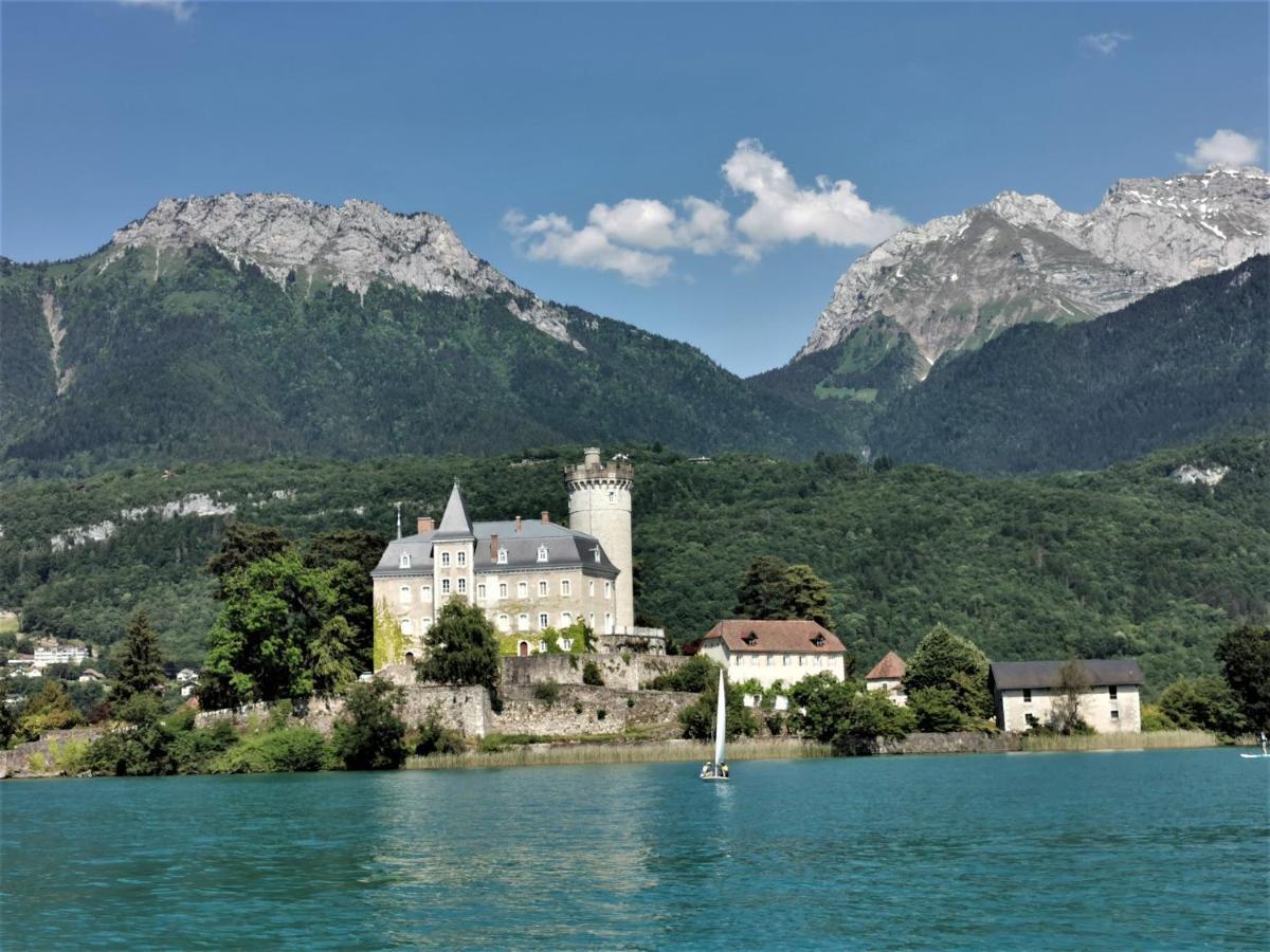 Lac Annecy Plage Privee, Duplex Baie Des Voiles Duingt Luaran gambar