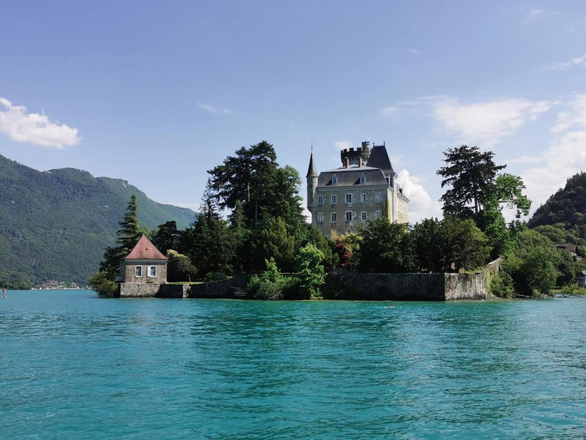 Lac Annecy Plage Privee, Duplex Baie Des Voiles Duingt Luaran gambar